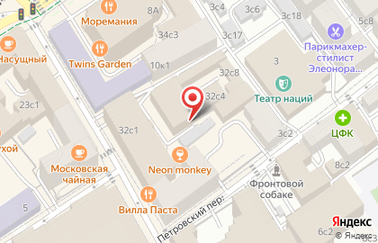 Нотариус Федорченко А.В. на карте