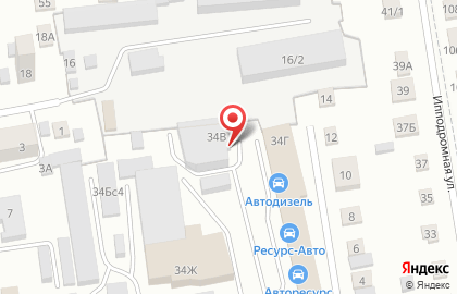 Автоцентр АвтоХакасия на улице Крылова на карте