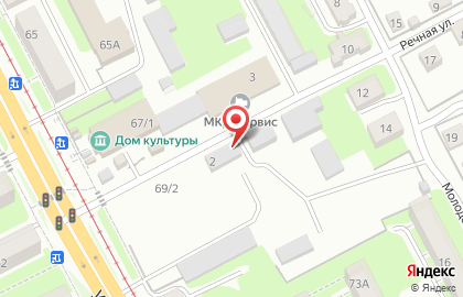 Семигорье на улице Крупской на карте