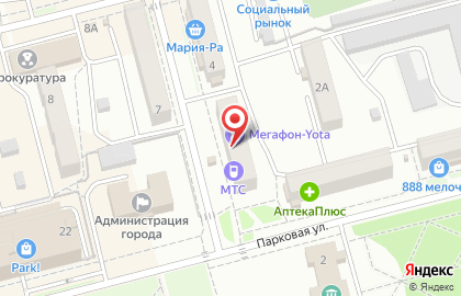 Салон мобильной связи Связной на улице Гагарина на карте