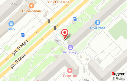 Магазин кондитерских изделий Сладкий мир в Советском районе на карте