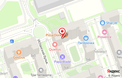 Пиццерия Cheel Pizza на бульваре Веласкеса на карте
