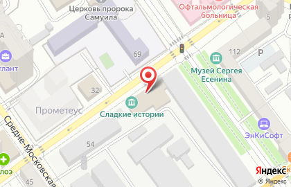 Банкомат ГУТА-БАНК на Кольцовской улице на карте