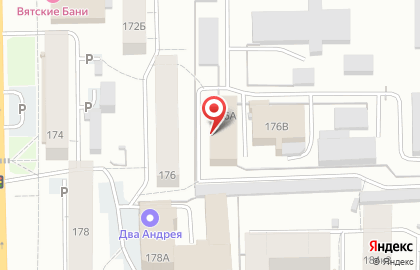 Российский сельскохозяйственный центр по Кировской области в Кирове на карте