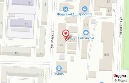 Магазин автоэлектроники на Советской улице на карте
