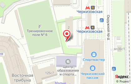 Московский областной профессиональный колледж инновационных технологий в Окружном проезде на карте