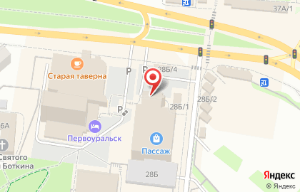Торговый центр Пассаж в Екатеринбурге на карте