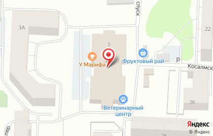 Клиника Афродита в Петрозаводске на карте