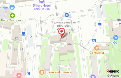 Пензенское агентство фирменного транспортного обслуживания на карте