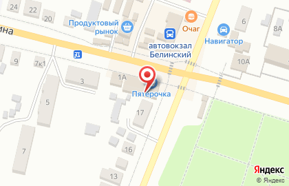 Супермаркет Пятёрочка на Комсомольской на карте
