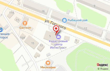 Кадастровый центр ИнГеоТраст на Советской на карте