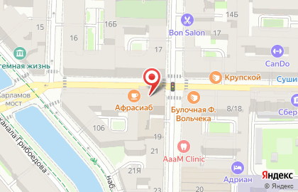 Курсы гражданской обороны, Адмиралтейский район на карте