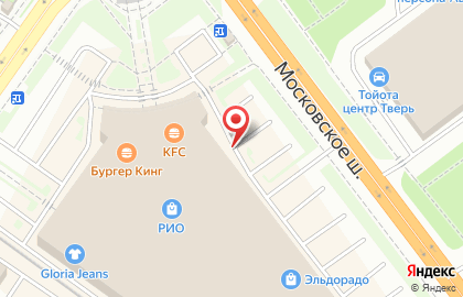 Фирменный магазин Garmin на площади Гагарина на карте