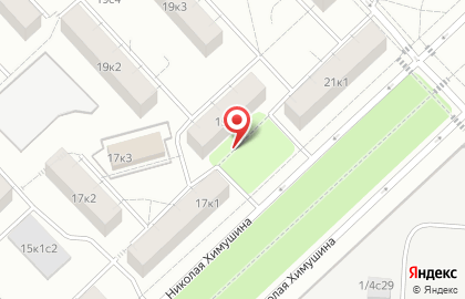 Синяя птица в Метрогородке на карте