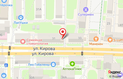 Деловой Интернет, центр разработки сайтов и рекламы на улице Кирова на карте