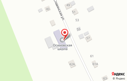 Средняя общеобразовательная школа с. Сосновый Солонец на Славянской улице на карте