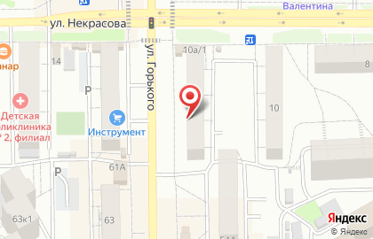 ООО Фининвест на улице Горького на карте