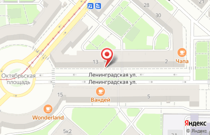 Центр дезинфекции Новый Мир на улице Ленинградской на карте
