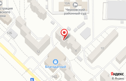 Клуб Академия кикбоксинга в Черновском районе на карте
