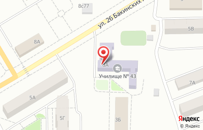 Красноярский Техникум Социальных Технологий на улице 26 Бакинских Комиссаров на карте