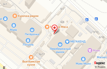 Салон-парикмахерская Таня на проспекте Комарова на карте
