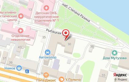 Торгово-производственная компания Созвездие на Рыбацкой улице на карте