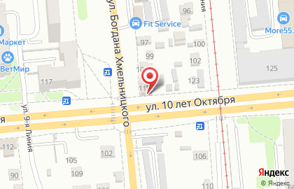 Торгово-производственная фирма Монумент на улице 10 лет Октября на карте