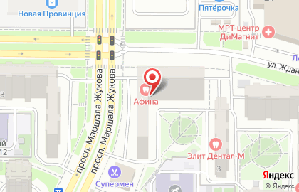 Компания AUTO VENDOR на улице Жданова на карте