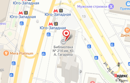 Детский развивающий центр Поллианна на проспекте Вернадского на карте