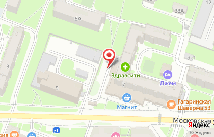 Салон-парикмахерская София на Московской улице на карте