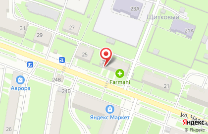 Магазин Миледи в Московском районе на карте