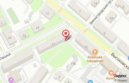 Типография Print Shop на улице Бориса Панина на карте