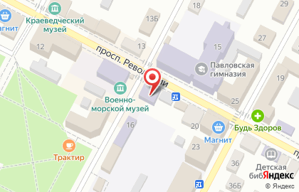 Павловская центральная библиотека им. А.С. Пушкина на карте