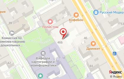 Магнат в Василеостровском районе на карте