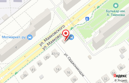 Автосервис Экспресс во Владимире на карте