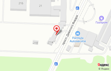 Шиномонтажная мастерская в Фрунзенском районе на карте