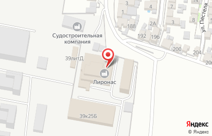 Производственная компания Лиронас на улице Неверова на карте