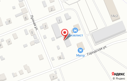 Магазин строительно-отделочных материалов Метр на Совхозной улице на карте