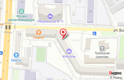 Отделение службы доставки Boxberry на улице Б.Хмельницкого на карте