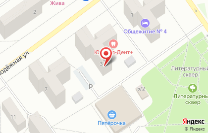 Ювелирная мастерская на Молодёжной улице на карте