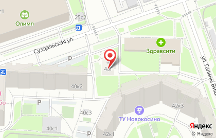 Служба по вскрытию и замене замков на Суздальской улице, 40Г на карте