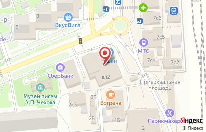 Магазин дисков на ул. Чехова, вл2 на карте