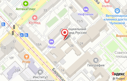Центр временного содержания для несовершеннолетних правонарушителей, ГУ МВД России по Волгоградской области на карте