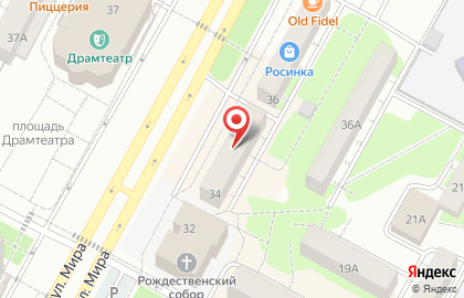 Продуктовый магазин FOOD маркет на карте