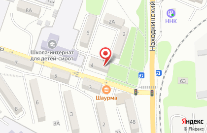 Участковый пункт полиции №5 на улице Горького на карте
