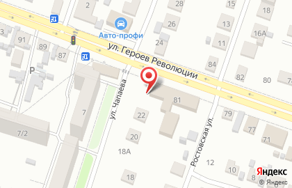 Киоск по продаже фруктов и овощей в Новосибирске на карте