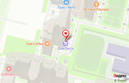 Отделение службы доставки Boxberry на Туристской улице на карте
