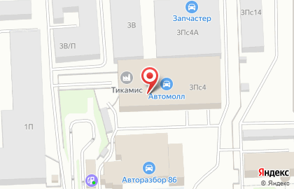 Магазин автоаксессуаров Автомода на карте
