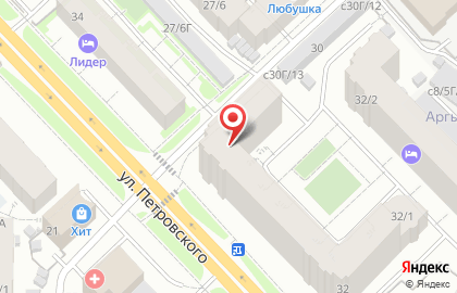 Ломбард Стимул на улице Петровского на карте