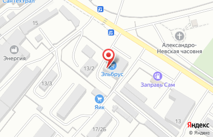 Ремонтная мастерская ОренбургВостокСнаб на Авторемонтной улице на карте